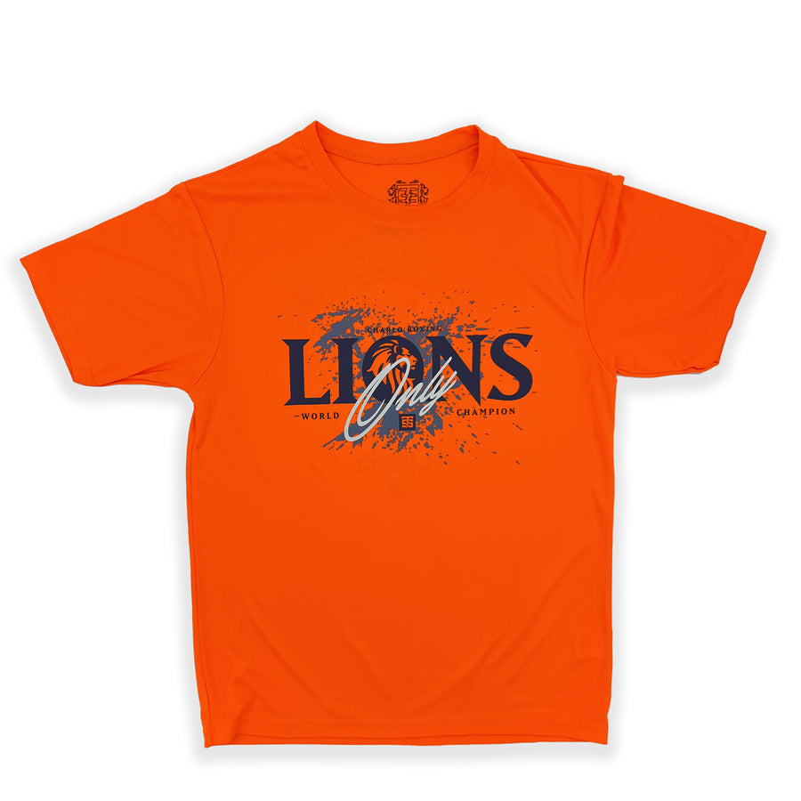 Lions Only Workout Shirt in Orange