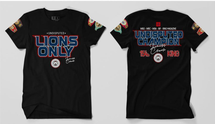 Undisputed champion T shirt BLACK